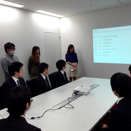 2015年度入社式 2015年度入社式